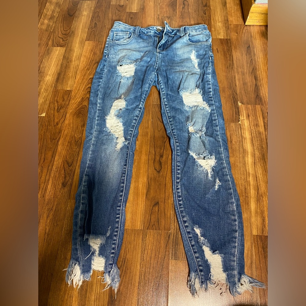 ripped jeans